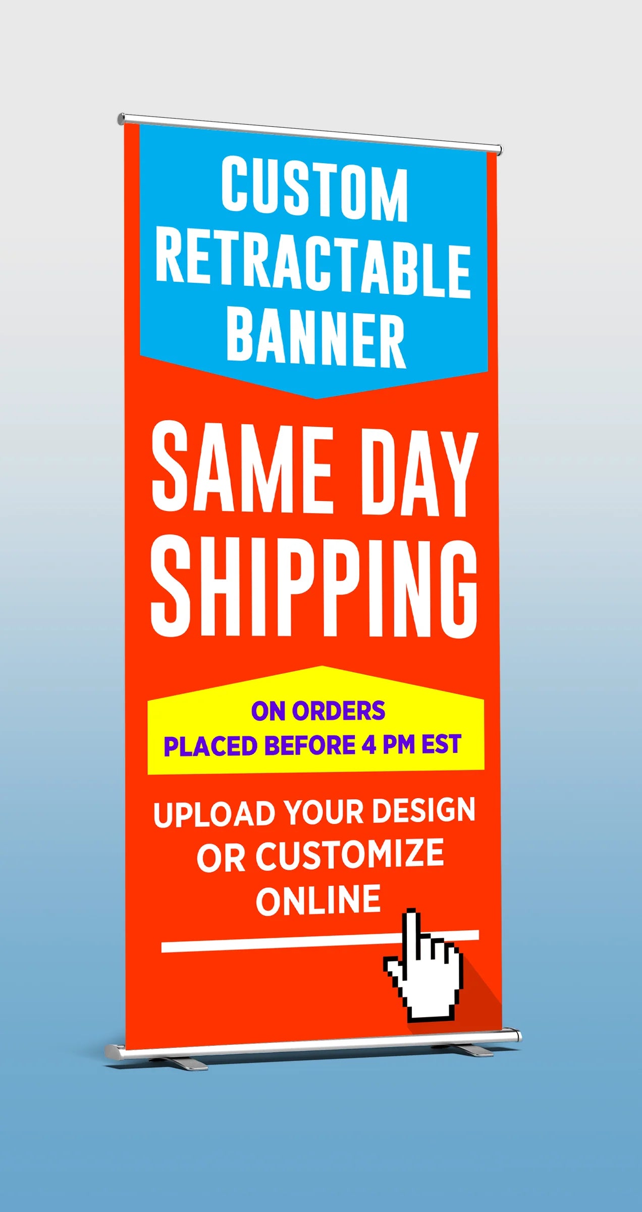 Custom Retractable Rollup Banner