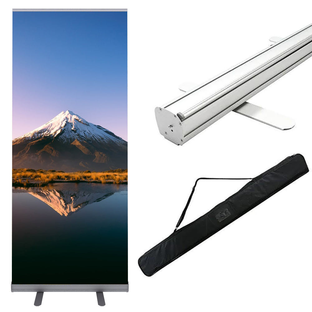 Custom Retractable Rollup Banner – 4 Signs Plus